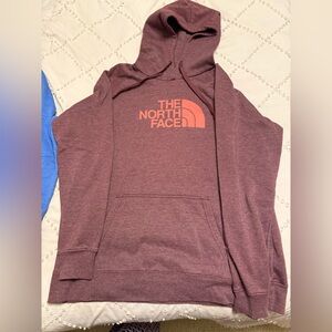 The North Face Burgundy Hoodie